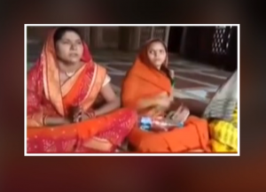 Bajrang Dal women performs aarti at Taj Mahal