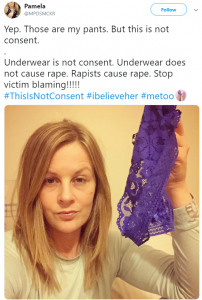 Women sharing pics of Panty on Social Media