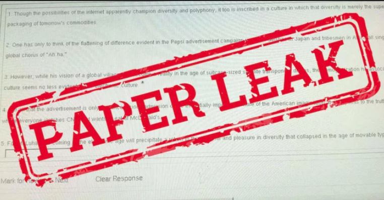 TAT exam paper leak