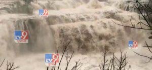 Rainfall adds glory to Jamjir waterfall