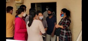 The charred body of a Thai girl was found in Magadalla, Surat